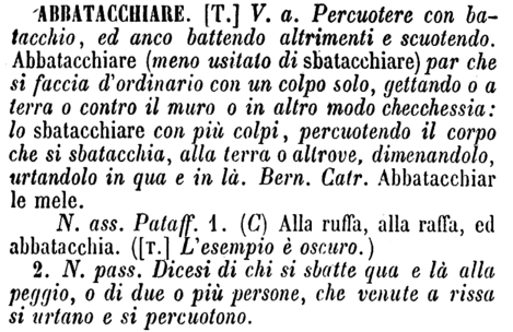 abbatacchiare