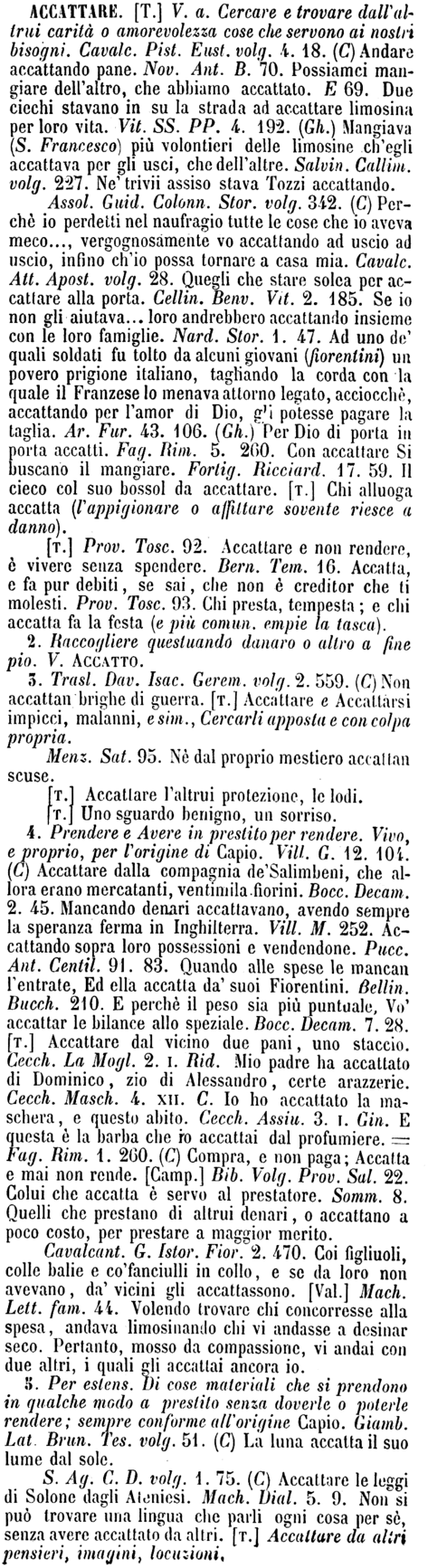 accattare