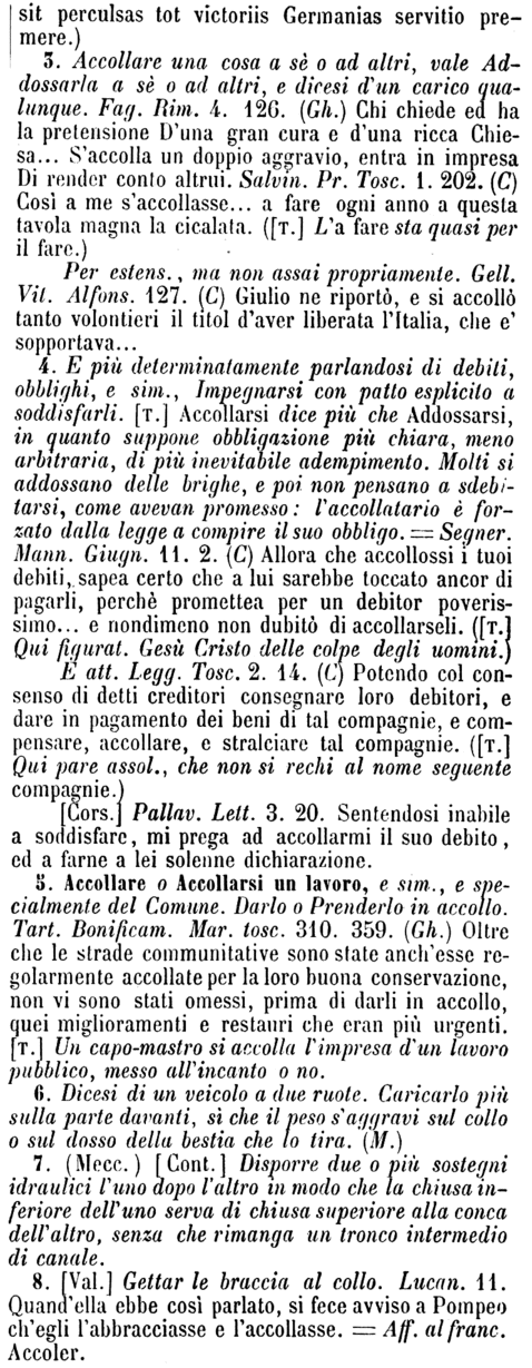 accollare