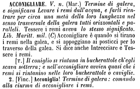 acconigliare