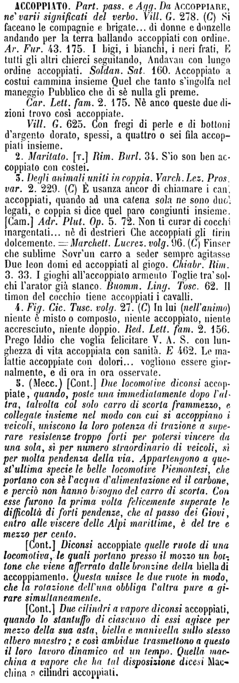 accoppiato