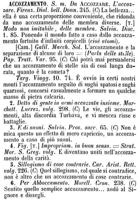 accozzamento