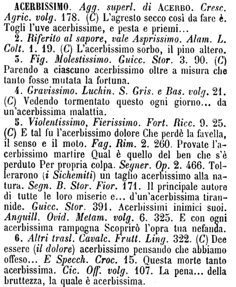 acerbissimo