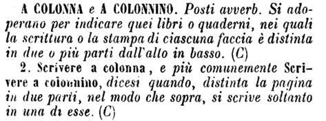 a-colonna