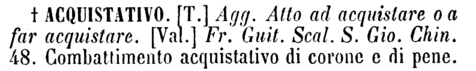 acquistativo