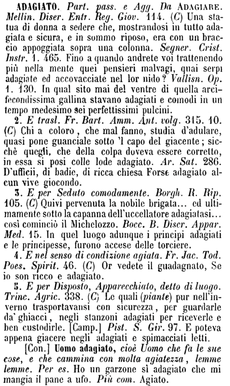 adagiato