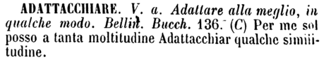 adattacchiare