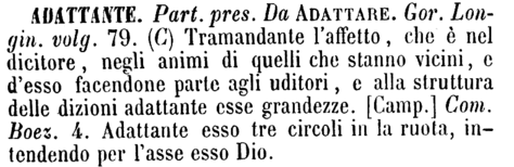 adattante