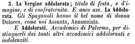 addolorato