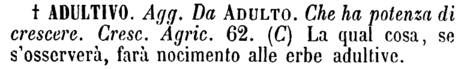 adultivo