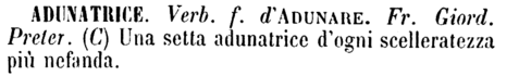 adunatrice