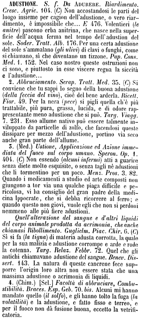 adustione