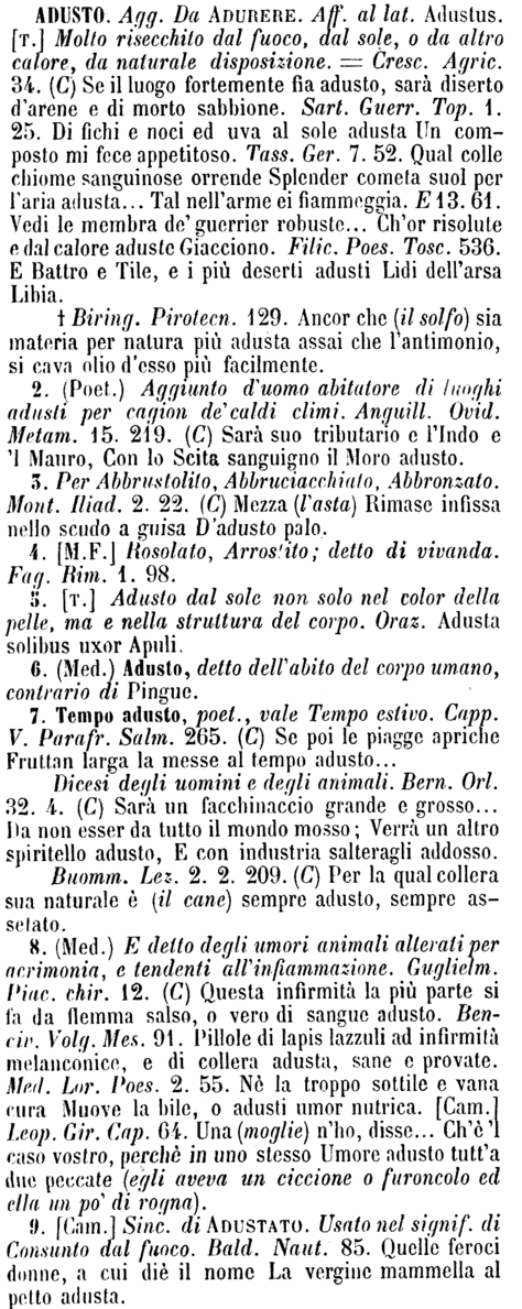 adusto