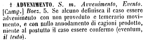 advenimento