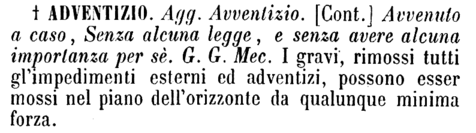 adventizio