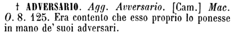 adversario