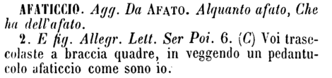 afaticcio