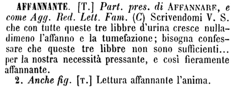 affannante