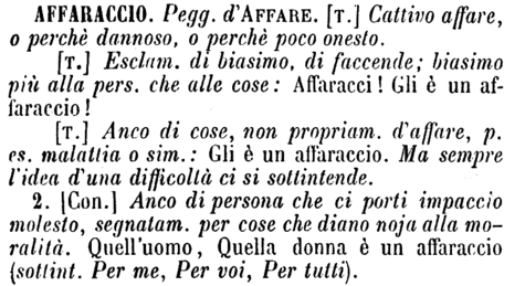 affaraccio
