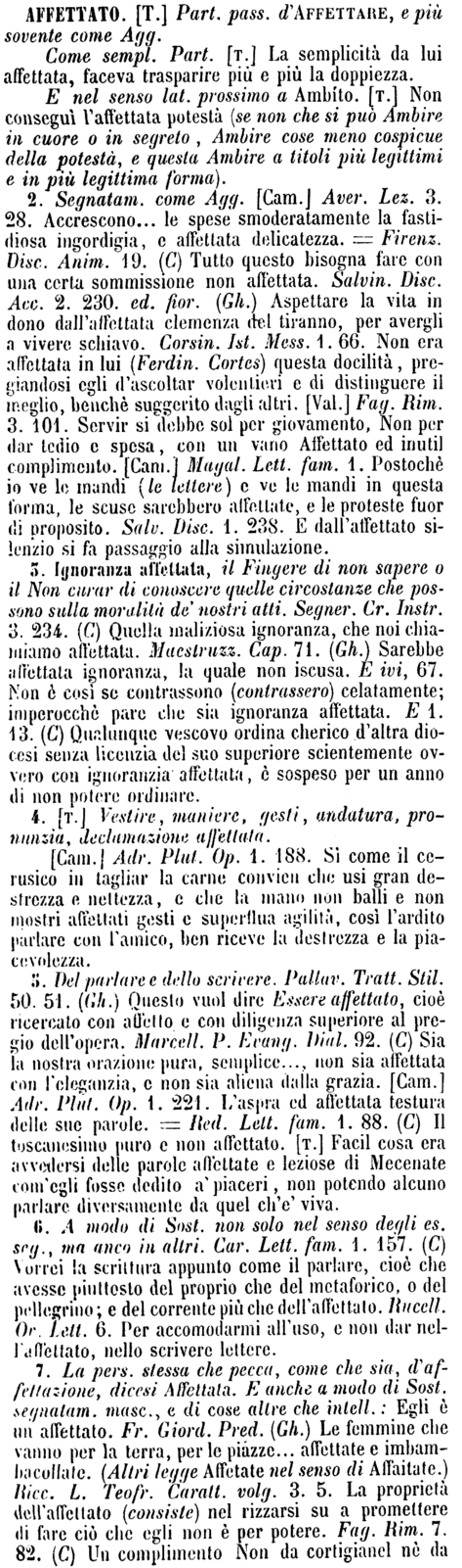 affettato