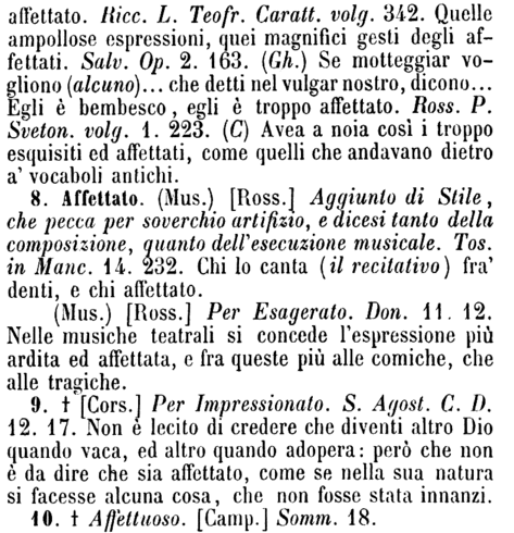 affettato