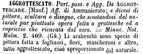 aggrottescato