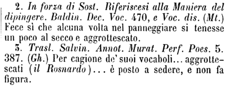 aggrottescato