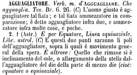 agguagliatore