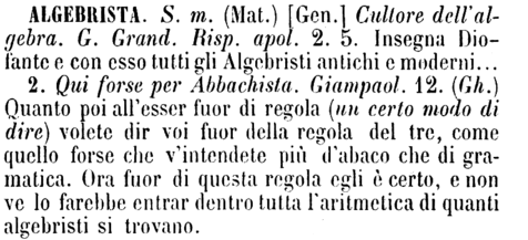 algebrista