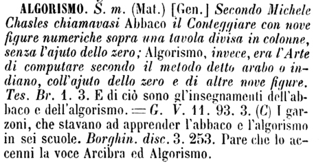 algorismo