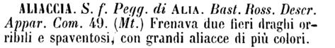 aliaccia