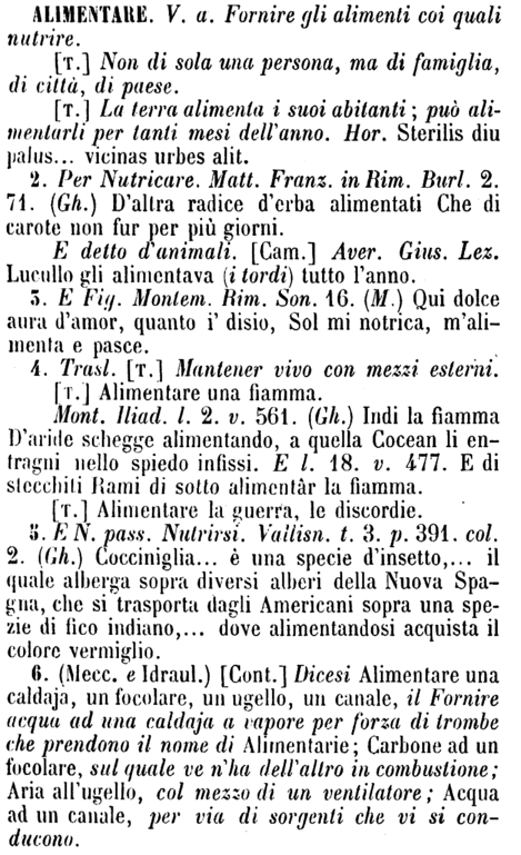 alimentare