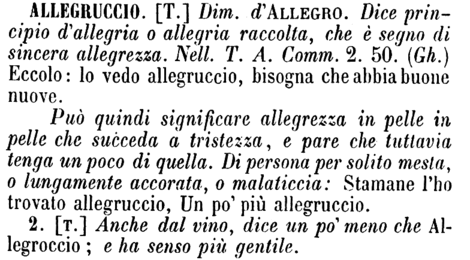 allegruccio