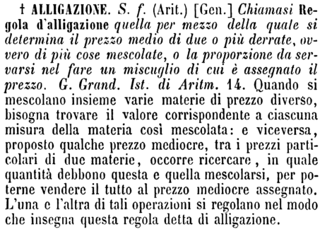 alligazione