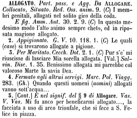 allogato