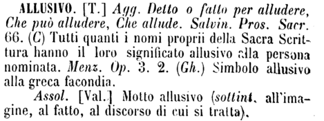 allusivo
