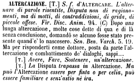 altercazione