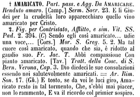 amaricato