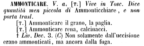 ammonticare