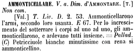 ammonticellare