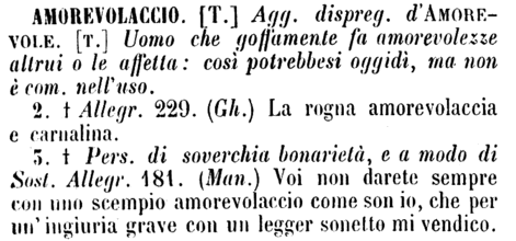 amorevolaccio