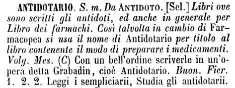 antidotario