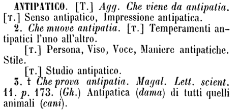 antipatico