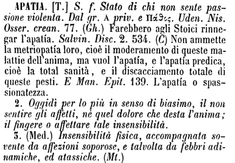 apatia