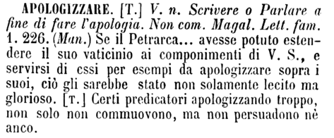 apologizzare