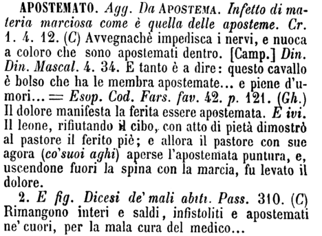 apostemato