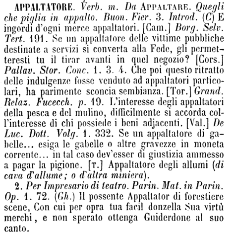 appaltatore