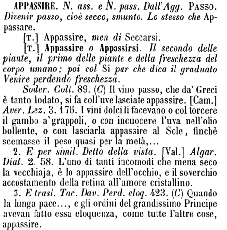 appassire