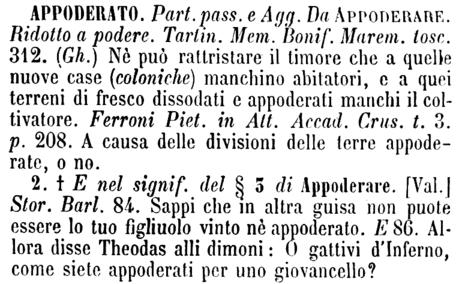 appoderato