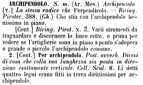 archipendolo